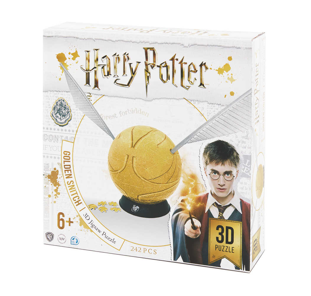4 D Harry Potter 6 In Snitch Puzzle 