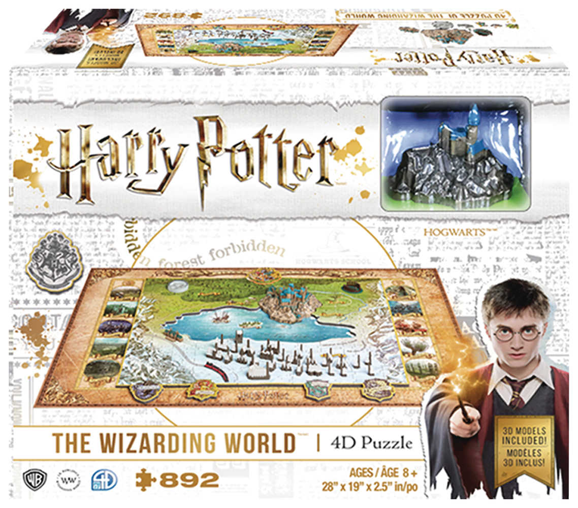4 D Harry Potter Wizarding World Puzzle 