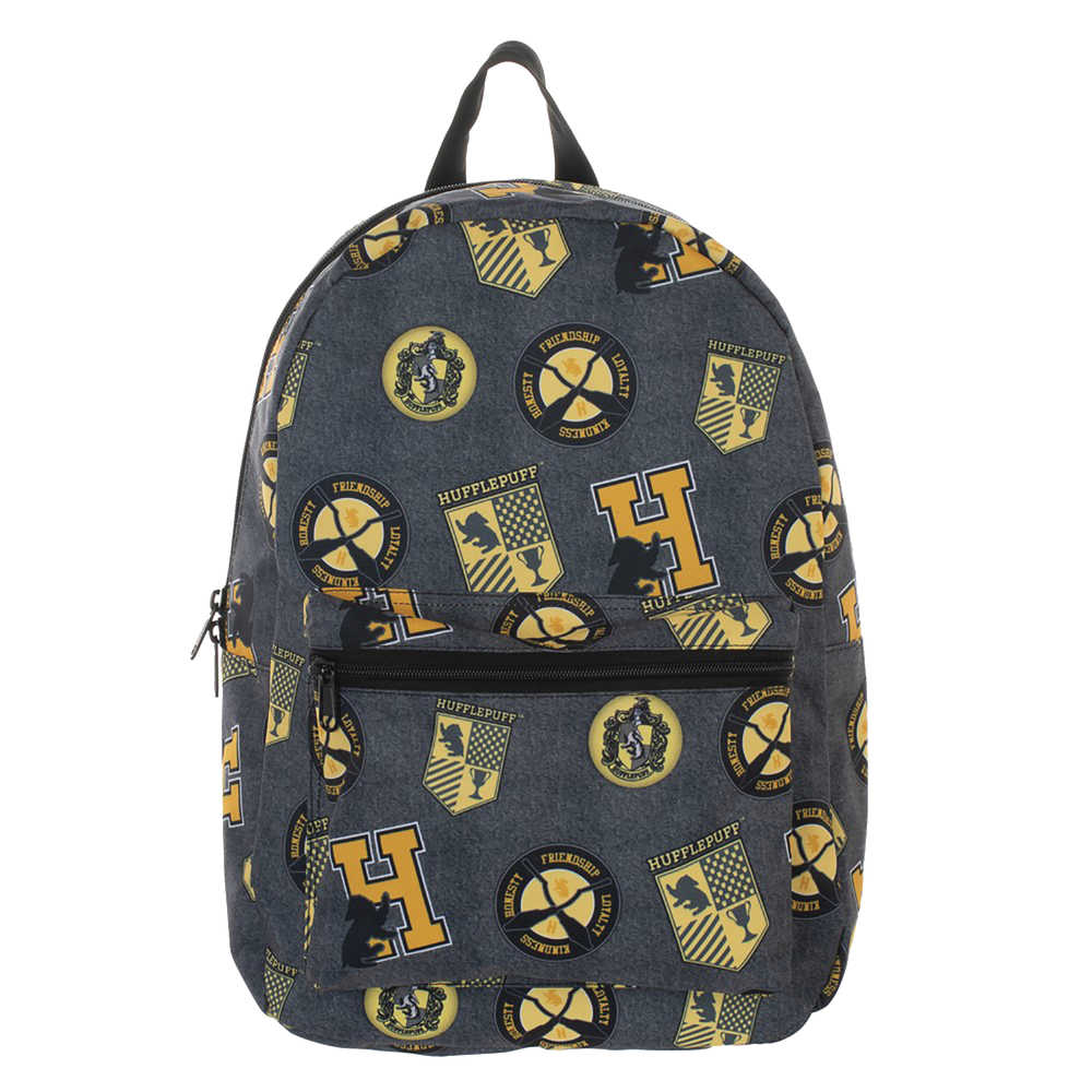 Harry Potter Aop Sublimated Backpack Hufflepuff 