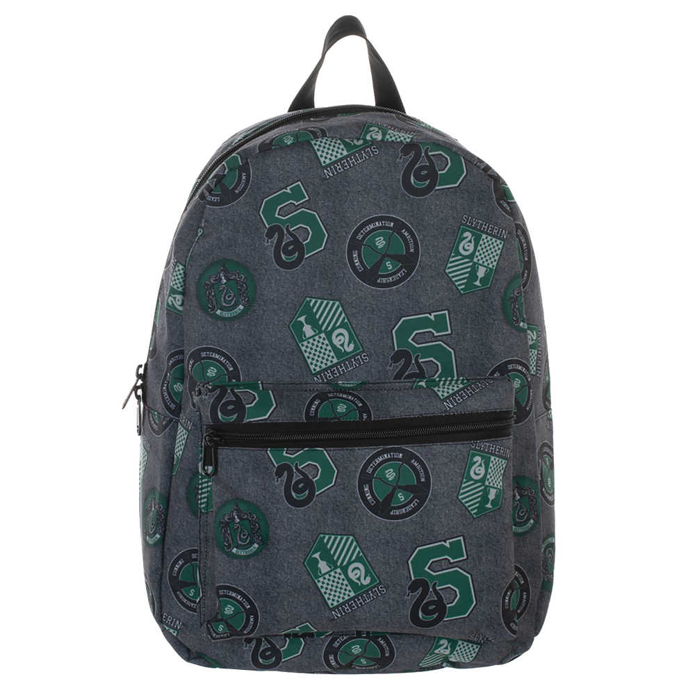 Harry Potter Aop Sublimated Backpack Slytherin 