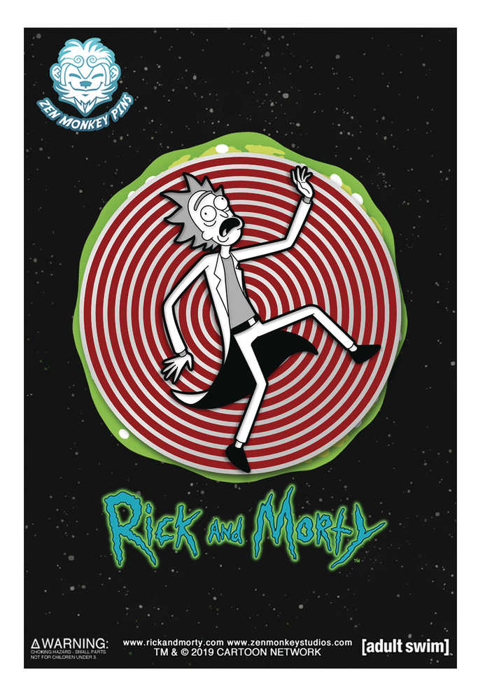 Rick And Morty Spinner Vortex Rick Pin 