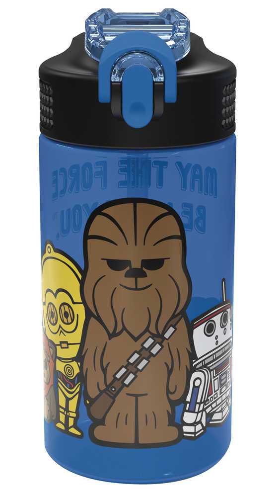Star Wars Blue Park Straw Bottle 