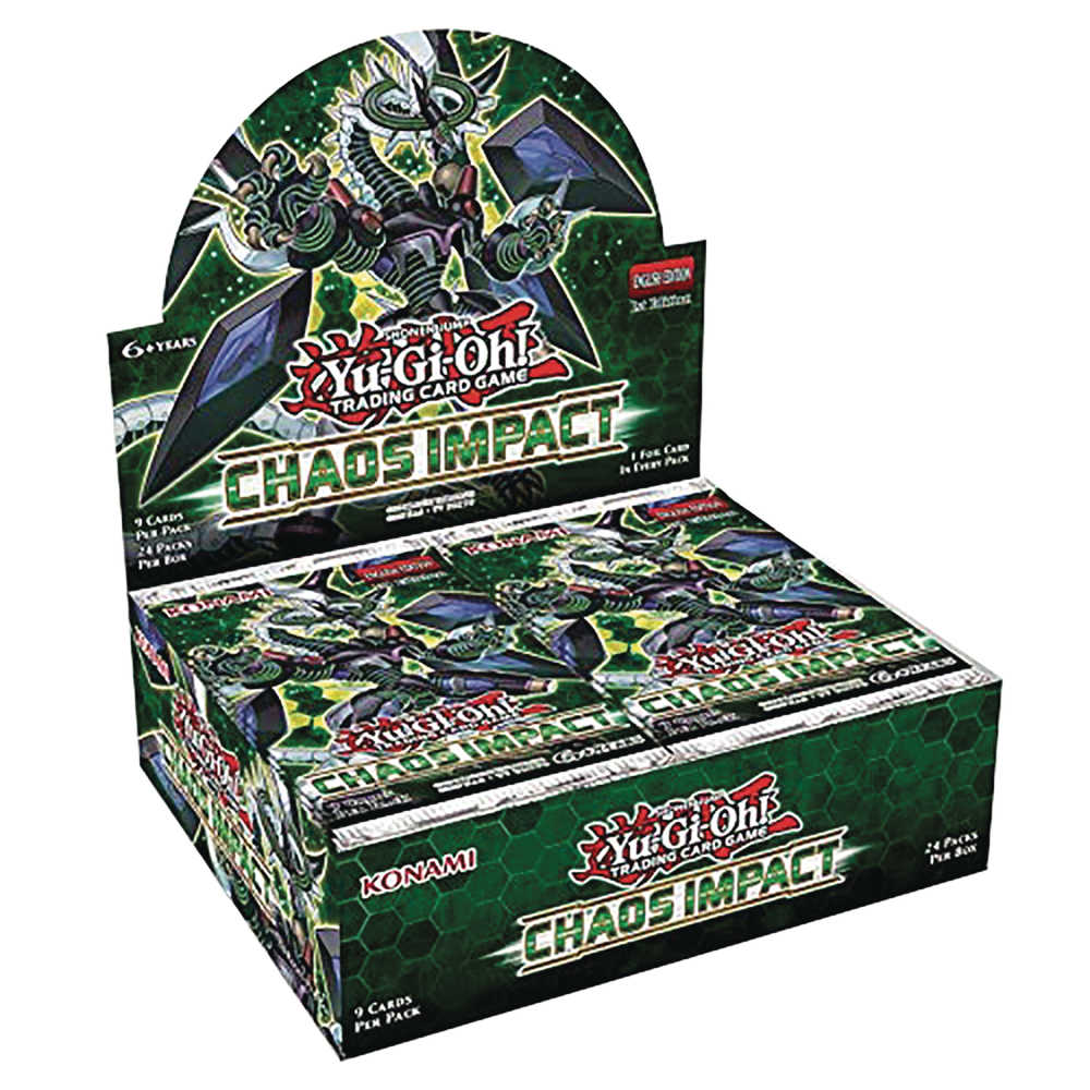 Yu Gi Oh Collectible Card Game Chaos Impact Booster (24 Ct)  
