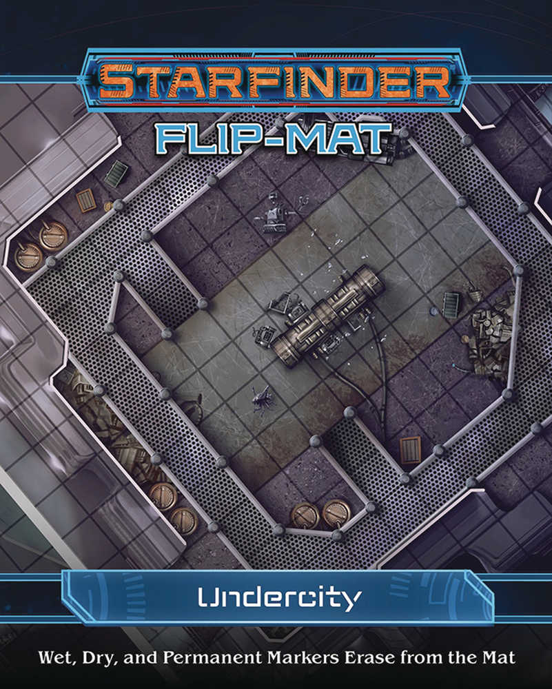 Starfinder Role Playing Game Flip Mat Undercity