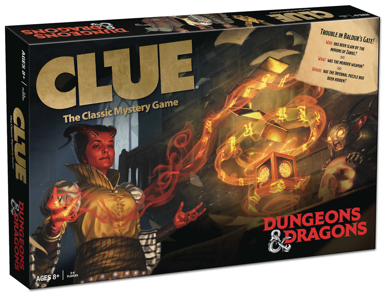 Dungeons & Dragons  Clue Boardgame 
