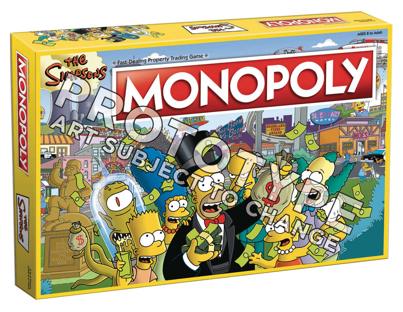 Monopoly Simpsons Edition Boardgame 