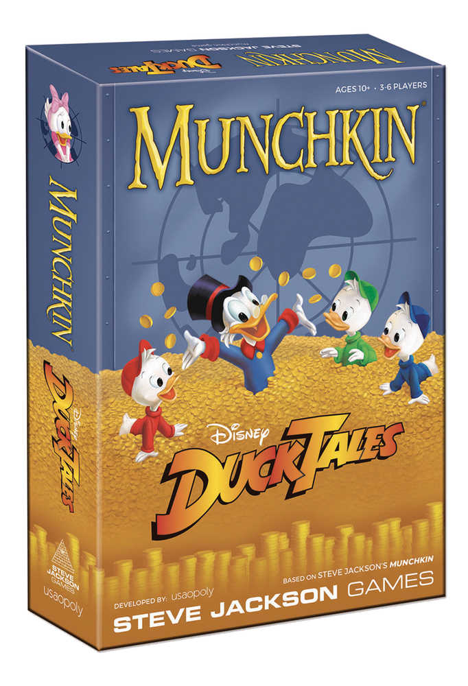 Munchkin Disney Ducktales Card Game 