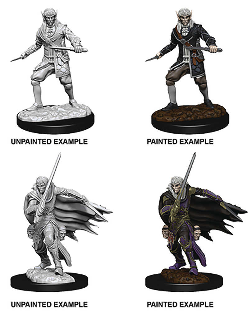 Pathfinder Battles Deep Cuts Male Elf Rogue 