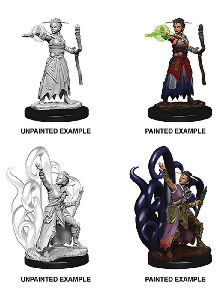 Dungeons & Dragons  Nolzars Marvelous Mini Female Human Warlock 