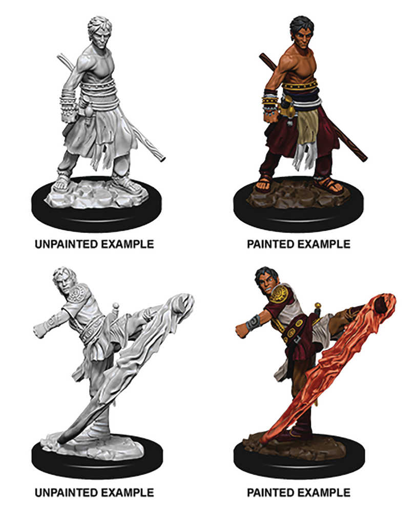 Dungeons & Dragons  Nolzars Marvelous Mini Male Half Elf Monk 