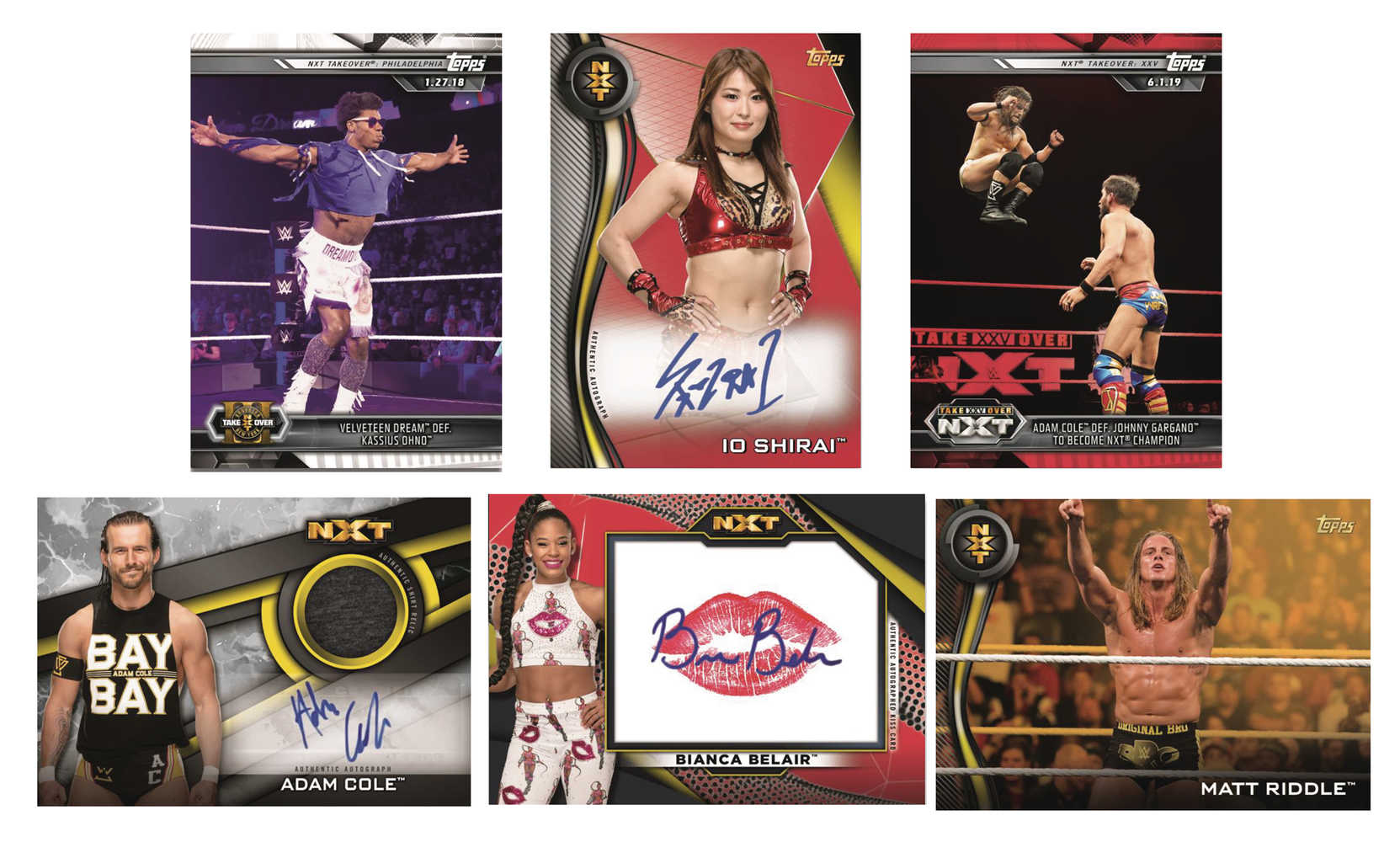 Topps 2019 WWE Nxt Trading Card Box  