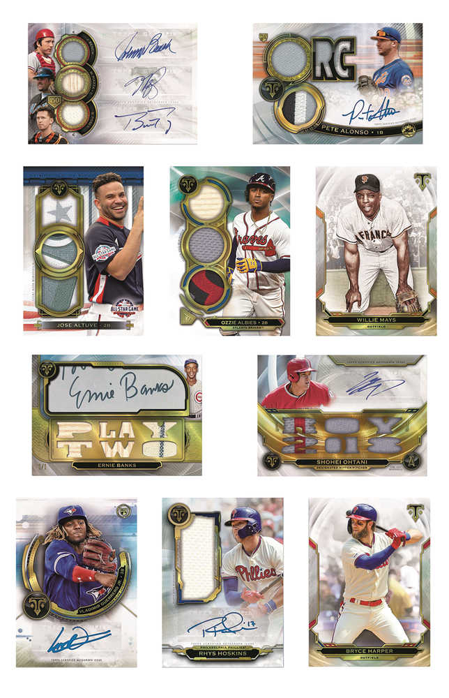 Topps 2019 Triple Threads Baseball Trading Card Box  