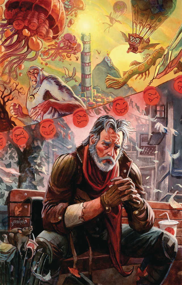 Ether Disappearance Of Violet Bell #4 (Of 5) Cover B Brereton