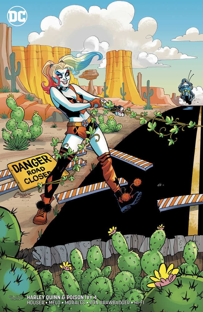 Harley Quinn & Poison Ivy #4 (Of 6) Card Stock Harley Variant Edition