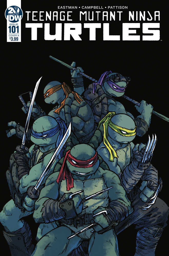 Teenage Mutant Ninja Turtles Ongoing #101 Cover A Campbell (Note Price) 