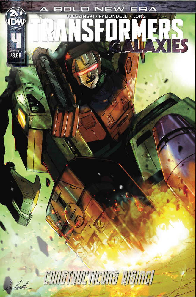 Transformers Galaxies #4 Cover A Ramondelli 