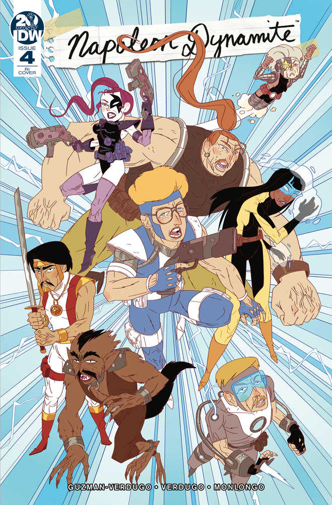 Napoleon Dynamite #4 (Of 4) 10 Copy Variant Edition Monlongo 