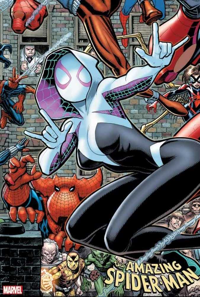 Amazing Spider-Man #35 Art Adams 8 Part Connecting Variant 2099