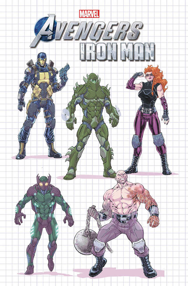 Marvels Avengers Iron Man #1 Nauck Design Variant