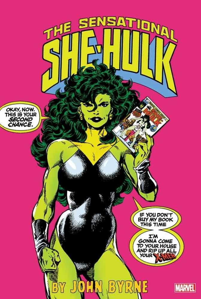 Sensational She Hulk By Byrne Omnibus Hardcover Direct Market Variant