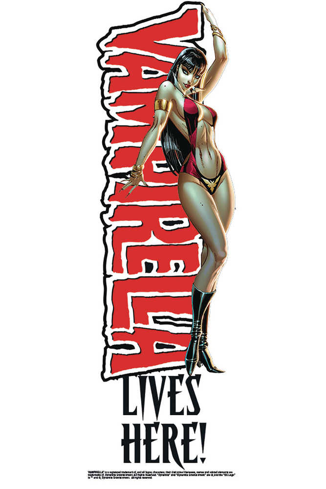 Vampirella Window Cling  