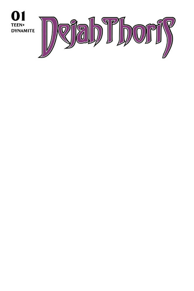 Dejah Thoris (2019) #1 Blank Authentix Edition 