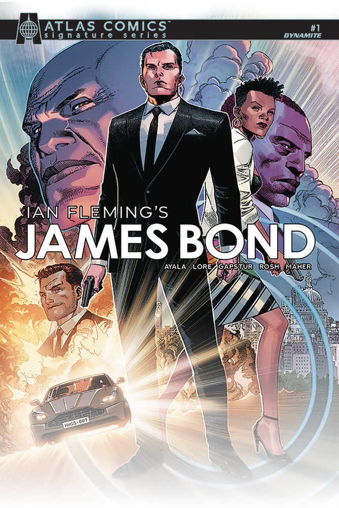 James Bond #1 Ayala & Lore Signed Atlas Edition 