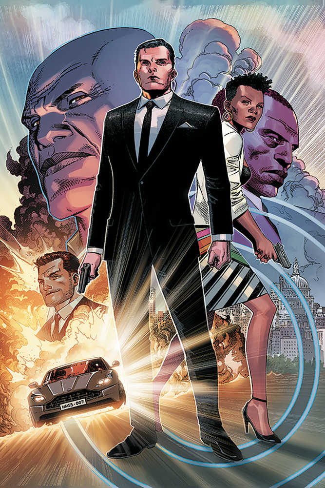 James Bond #1 Cheung Limited Full Art Cover 
