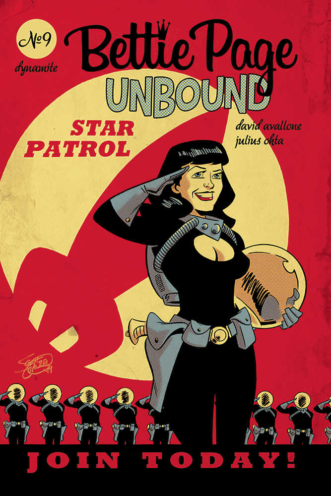 Bettie Page Unbound #9 Cover B Chantler