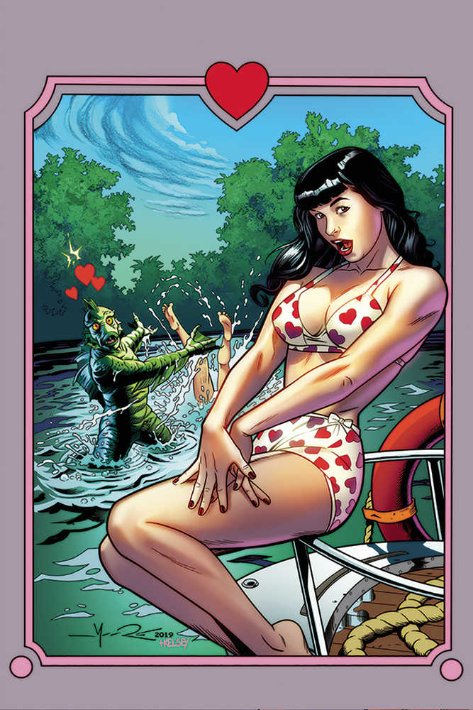 Bettie Page Unbound #9 20 Copy Moore Full Art Variant Edition