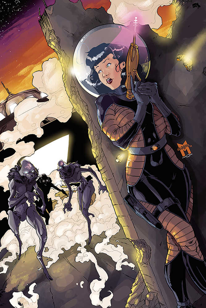 Bettie Page Unbound #9 40 Copy Gaudio Full Art Variant Edition