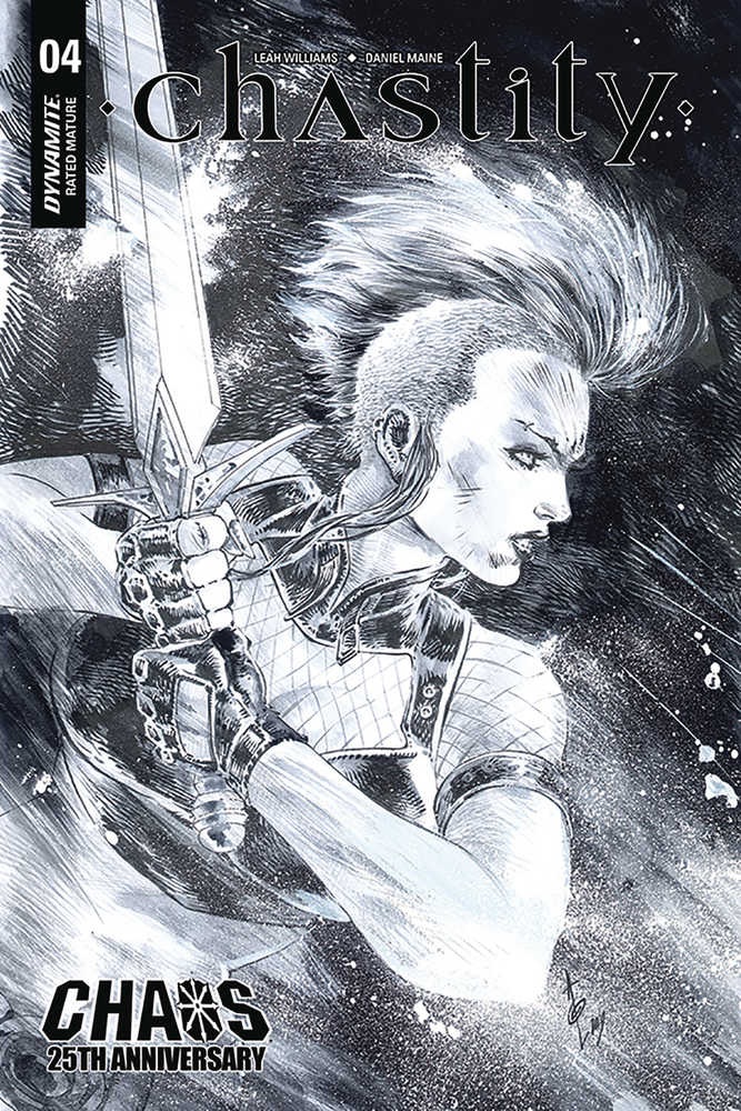 Chastity #4 10 Copy Quah Black & White Variant Edition (Mature)