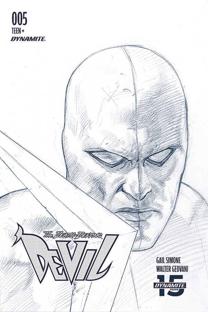 Death Defying Devil #5 10 Copy Federici Black & White Variant Edition