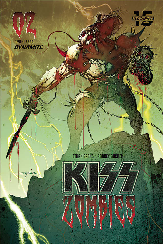 Kiss Zomibes #2 Cover B Sayger