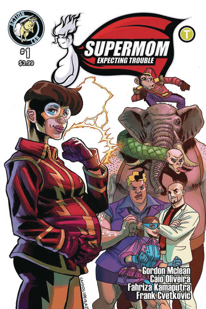 Supermom Expecting Trouble #1 Cover A Oliveira (Mature)