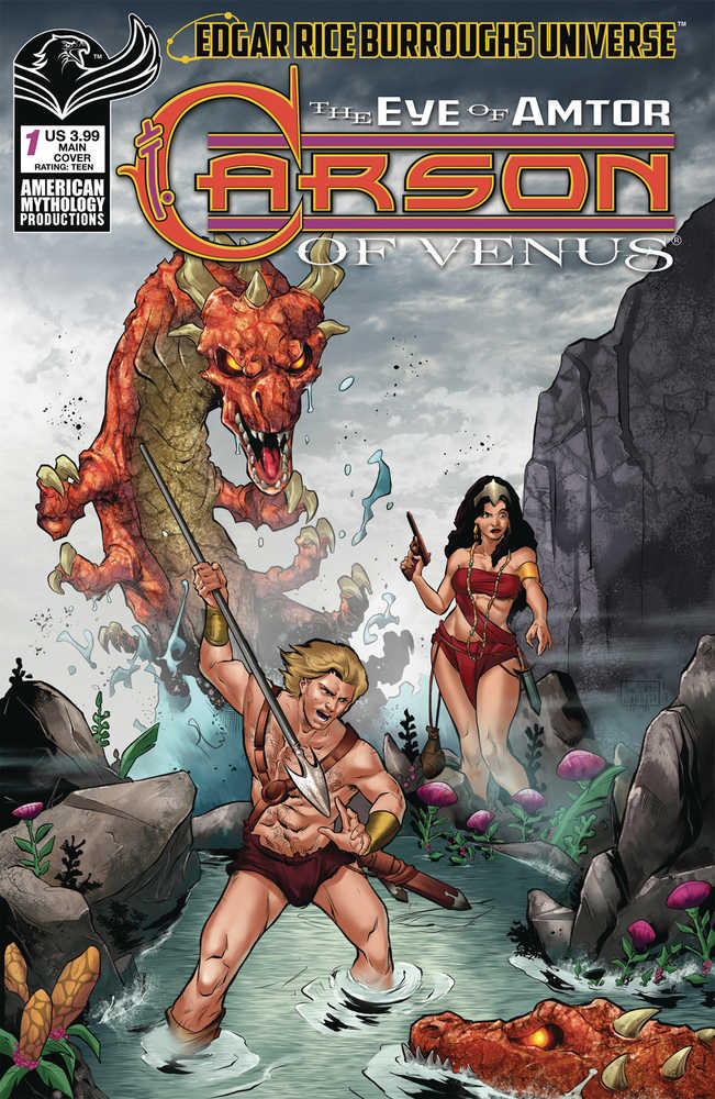 Carson Of Venus Eye Of Amtor #1 Cover A Carratu