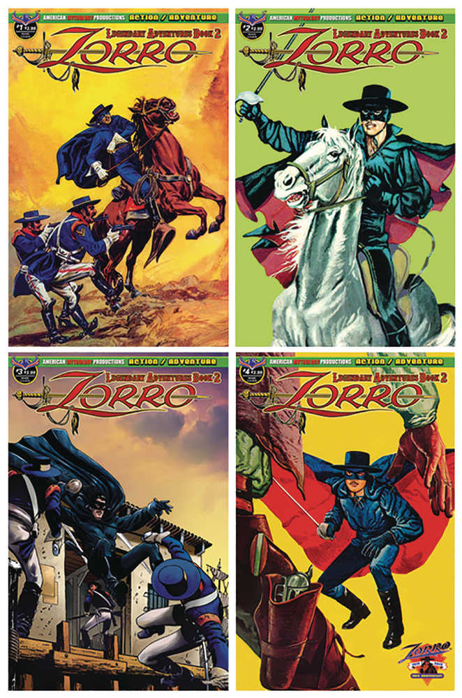 Zorro Legendary Adventure Book II Reader Set