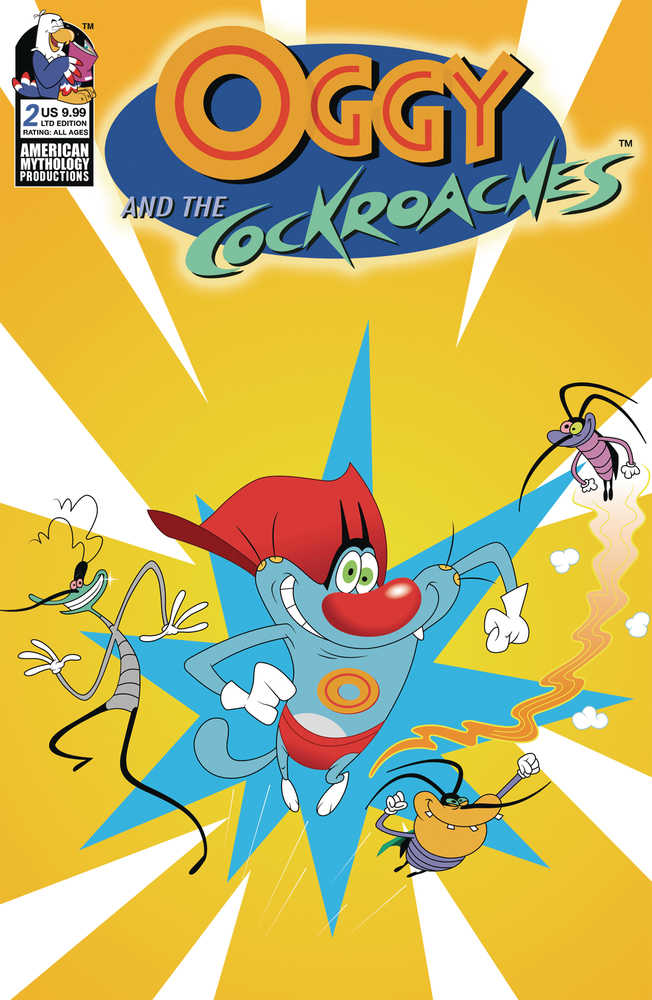 Oggy & The Cockroaches #2 Cover C Limited Edition Animation Cel