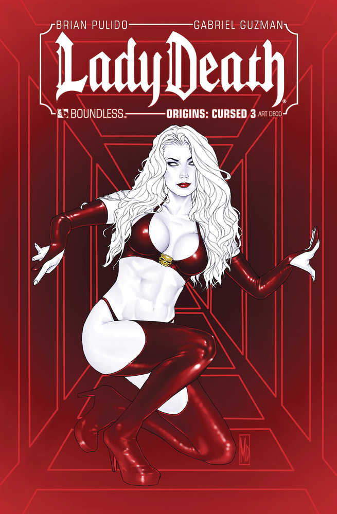 Lady Death Origins Cursed #3 Art Deco Variant
