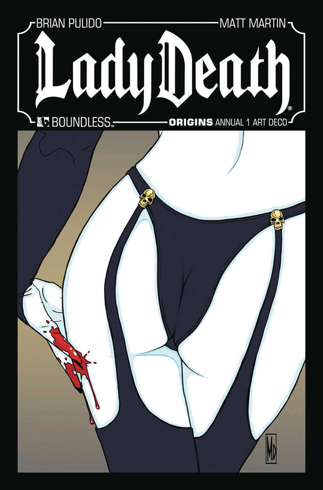 Lady Death Origins Annual #1 Art Deco Variant