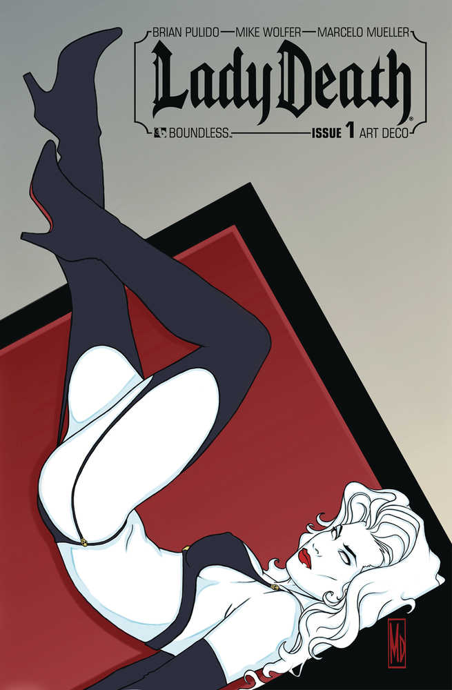 Lady Death #1 Art Deco Variant