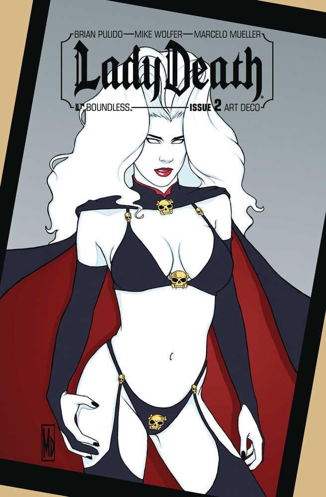 Lady Death #2 Art Deco Variant