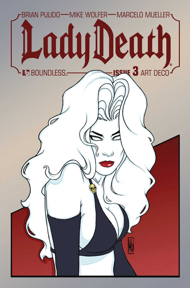 Lady Death #3 Art Deco Variant