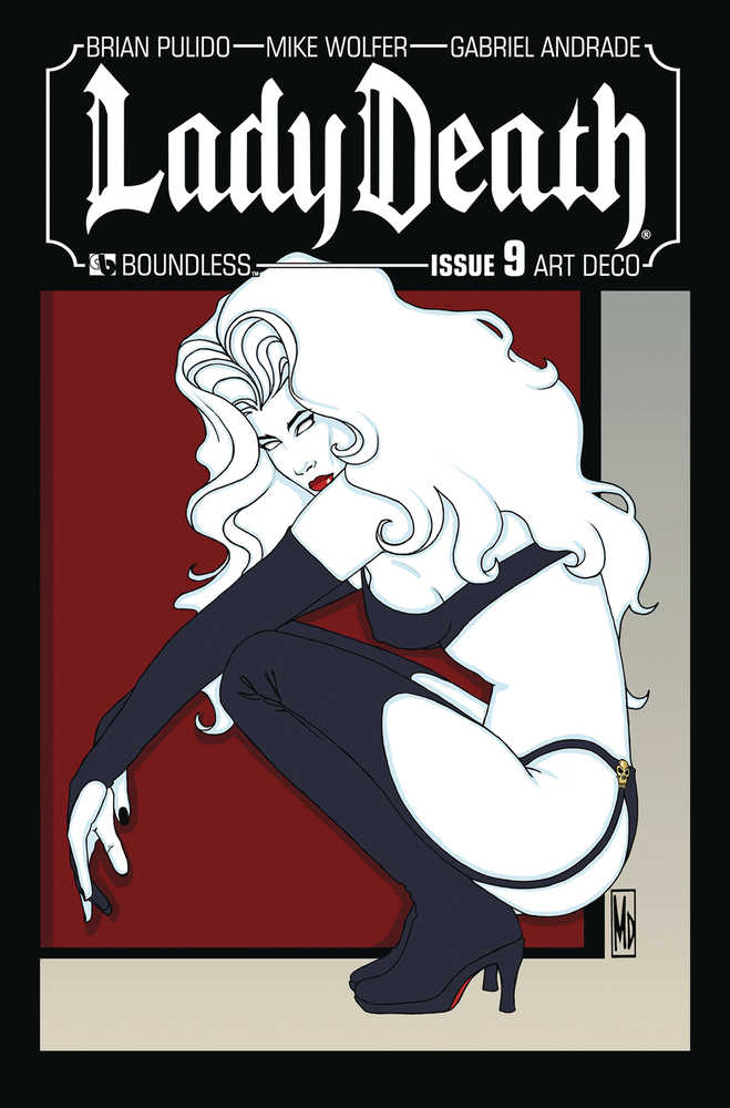Lady Death #9 Art Deco Variant
