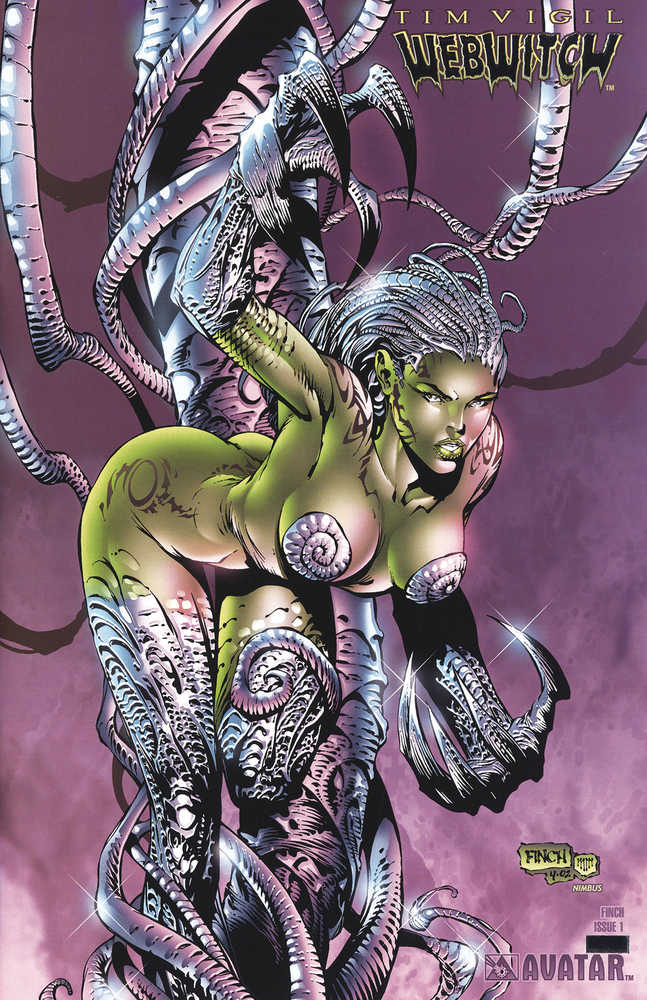 Tim Vigils Webwitch #1 Platinum Foil Variant