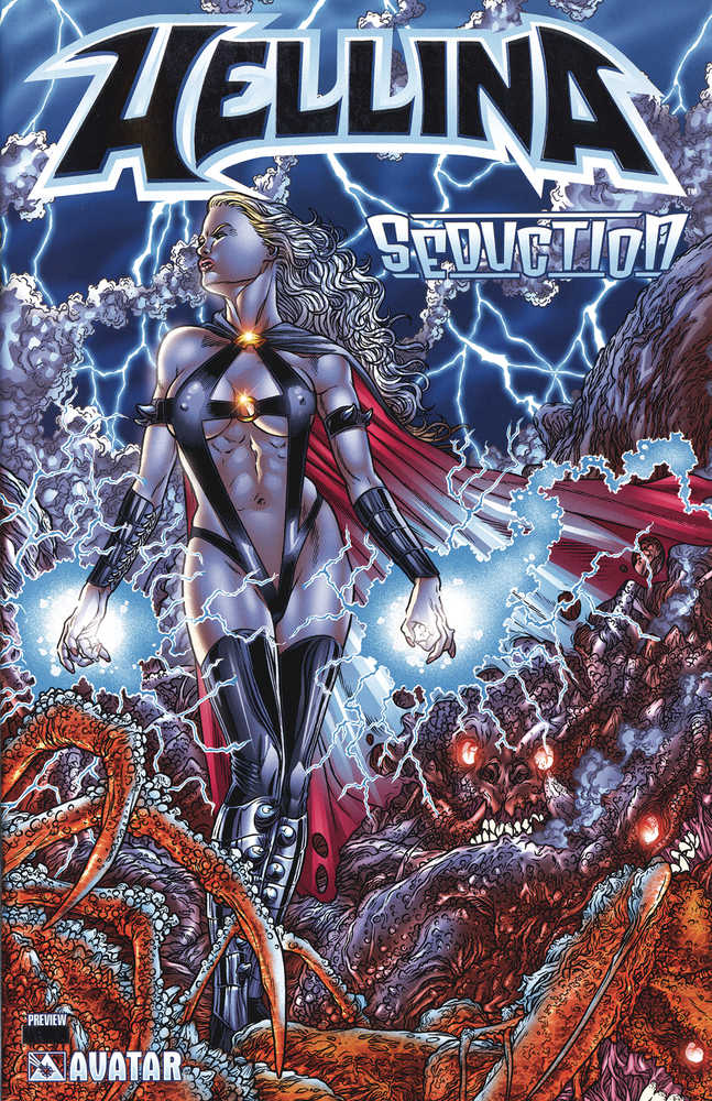 Hellina Seduction Preview Platinum Foil Variant