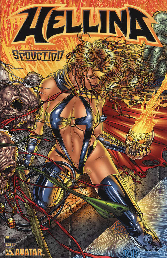 Hellina Seduction #1/2 Platinum Foil Variant