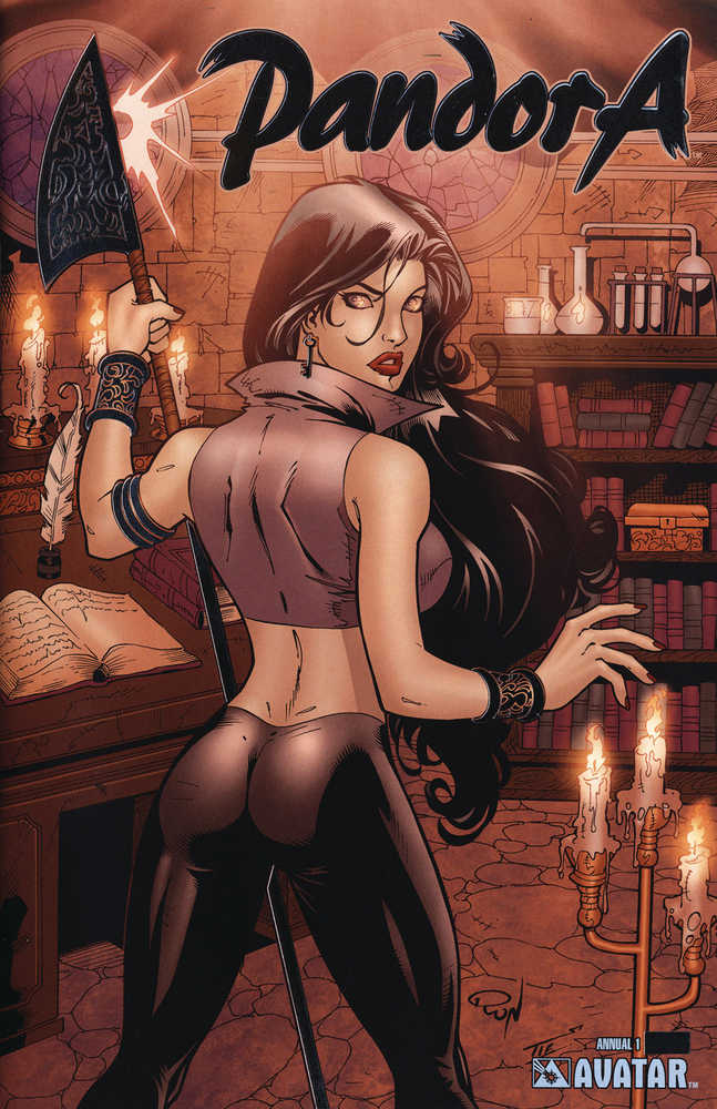 Pandora Annual #1 Platinum Foil Variant