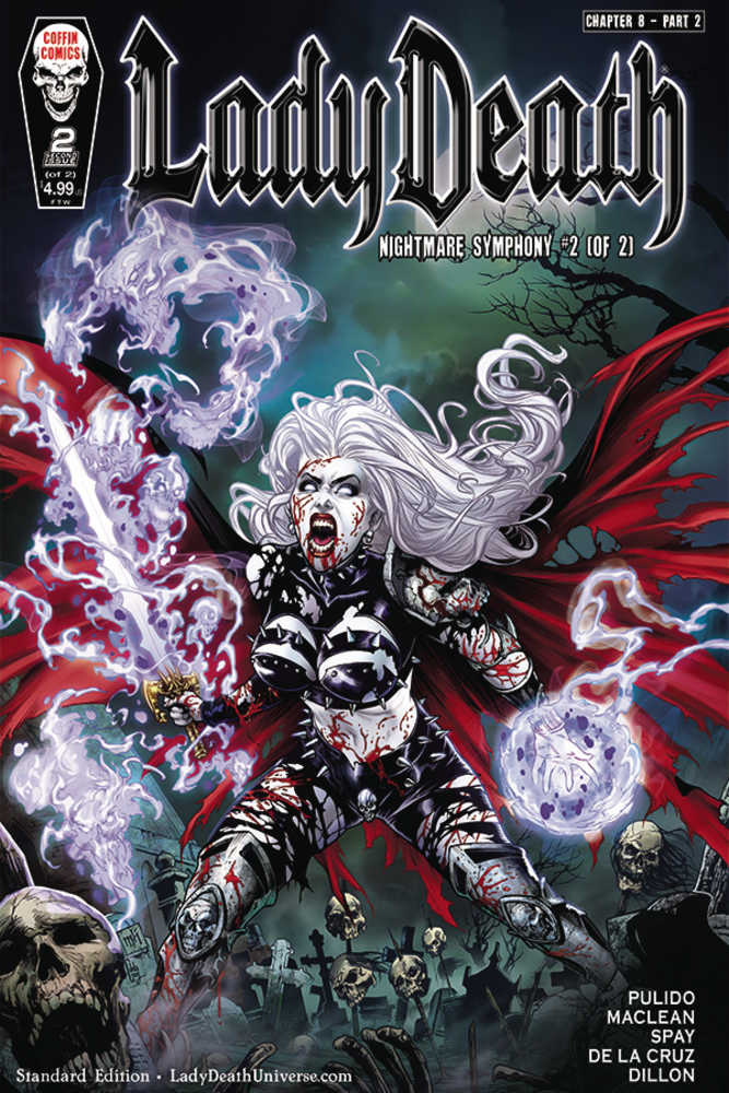Lady Death Nightmare Symphony #2 (Of 2) Standard Cover (Mature)