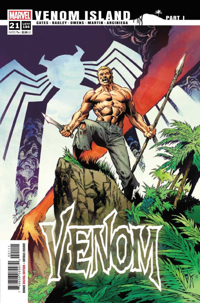Df Venom Island #1 Signed Cates